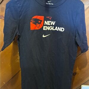 Nike Navy New England Graphic Tee